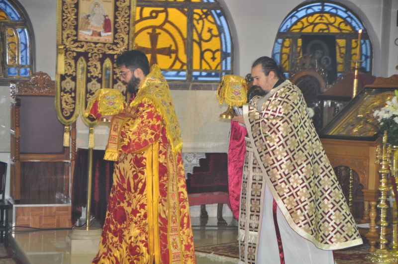 Χειροθεσία ἀναγνώστου στόν Ἱερό Ναό Ἁγίου Χρυσοστόμου Δράμας